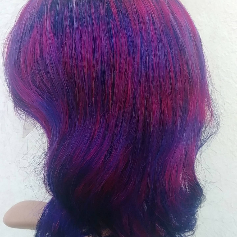 Colorblock Wig